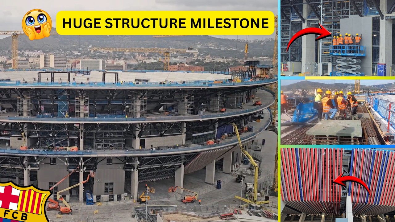 Something Huge Is Rising at Spotify Camp Nou! 🔥 Massive Stadium Progress Update