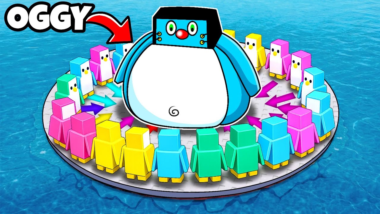 Roblox Oggy Becoming RANK #1 PLAYER in KNOCKOUT?