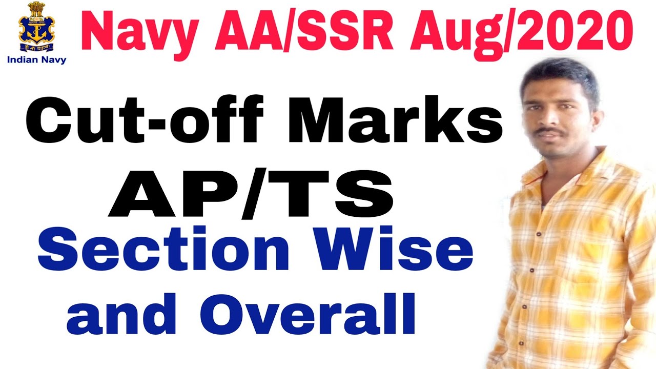 Navy AA/SSR Aug2020 Batch Expected cut-off marks||Cutoff marks of Navy AA SSR 2020 in telugu explan