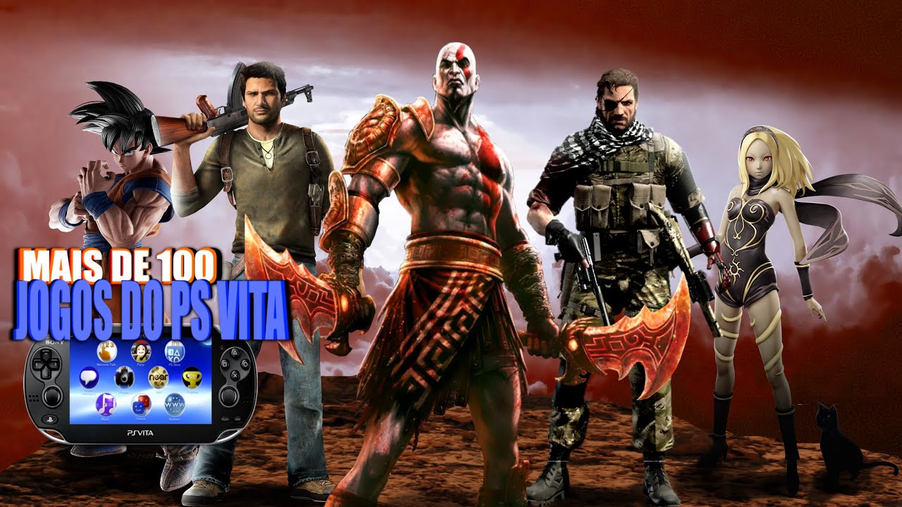 Mais de 100 JOGOS do PS Vita.