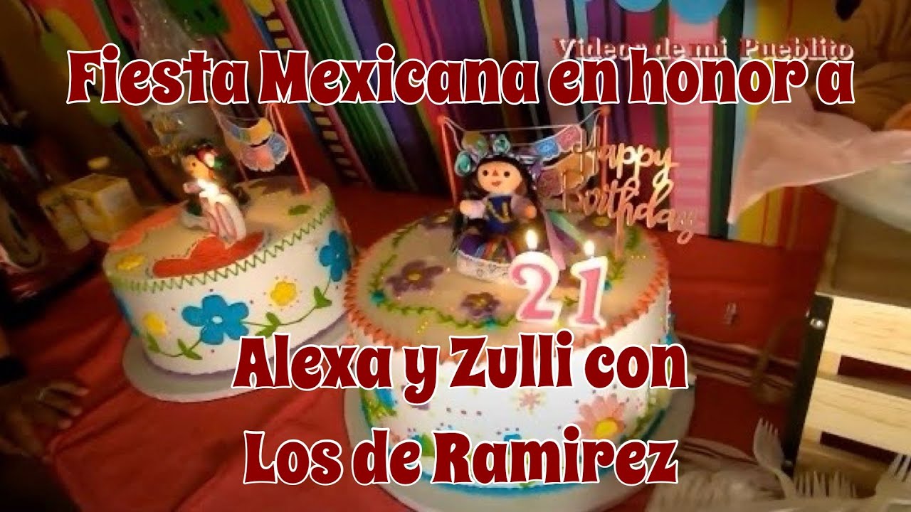 Fiesta Mexicana en honor a Alexa y Zulli con Los de Ramirez