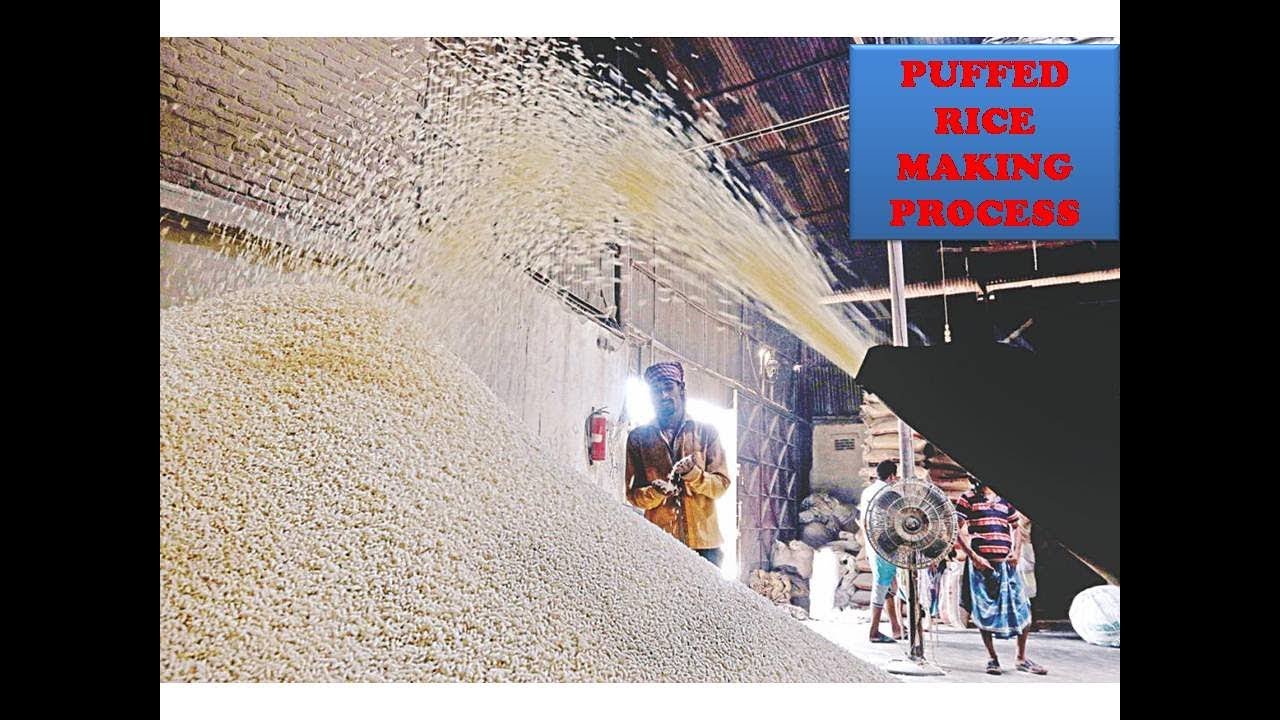 FASTEST PUFFED RICE MAKING MACHINE | How To Make Puffed Rice in Machine |