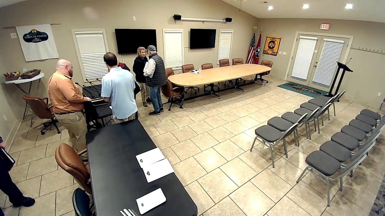 Town of Unicoi BZA & PC Meeting - March 2, 2026