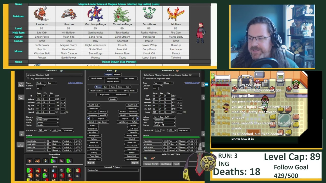 [A3 | NG++ ] Sending Team Magma Packing then SFC!! Pokemon RunAndBun Hardcore Nuzlocke!