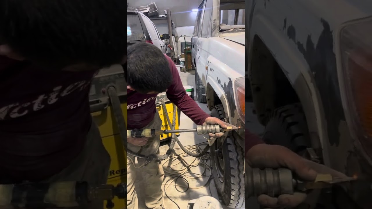 ترميم واعادة سمكره جيب ربع