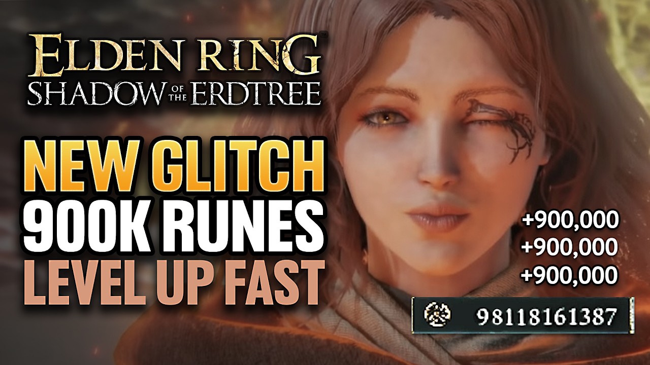 🤞BEST ELDEN RING RUNE FARM🤞| EASY RUNE GLITCH! LEVEL UP FAST!