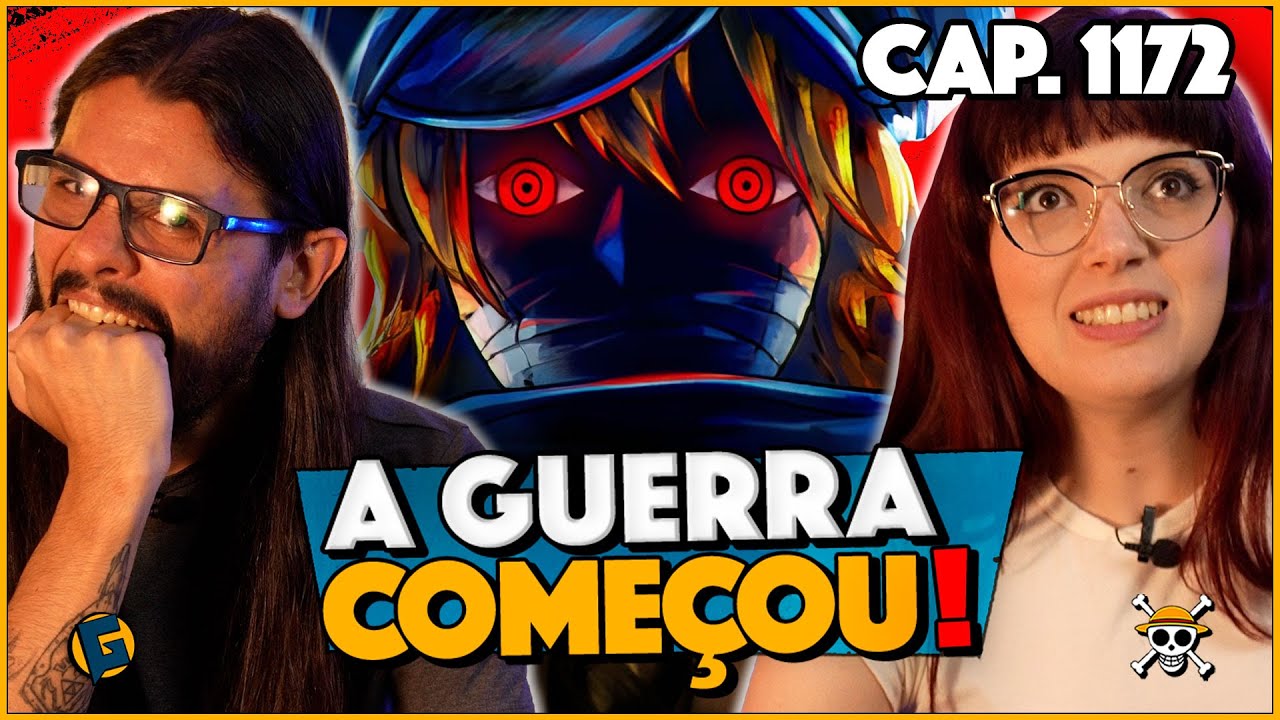 ANA E VICTOR reagem ao CAPÍTULO 1172 de ONE PIECE!