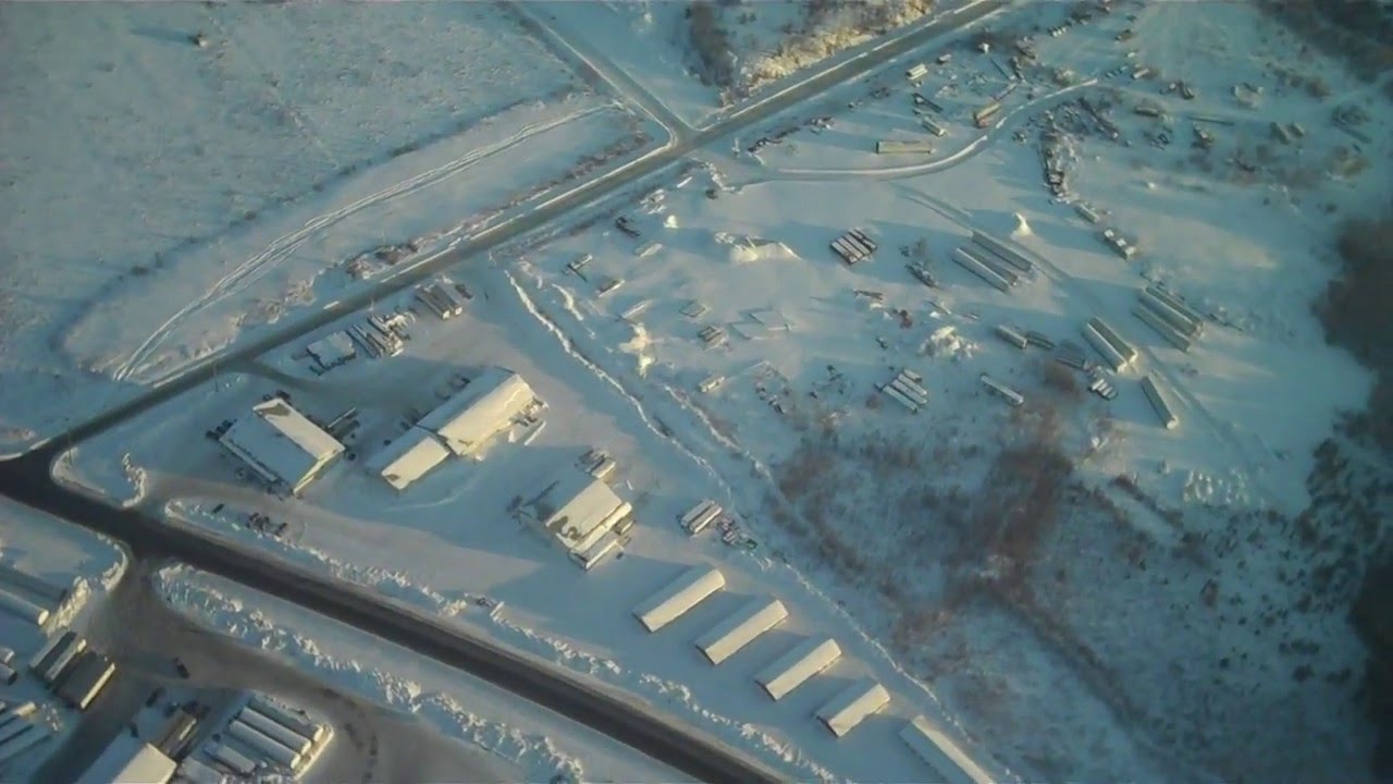 B93 Aerial Video of Fort Frances and International Falls