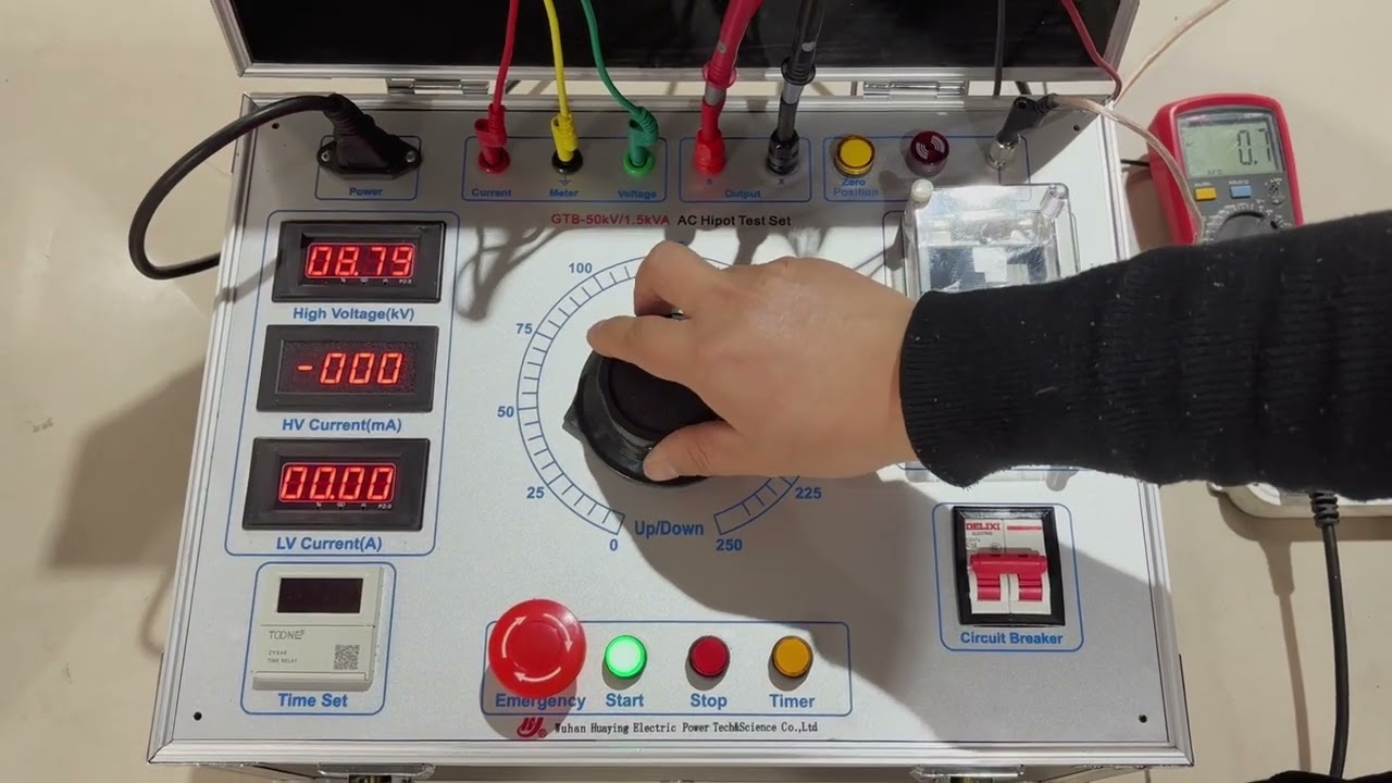 AC Hipot Test Set GTB 50KV1 5KVA by Wuhan Huaying Electric Power Tech & Science Co ,Ltd