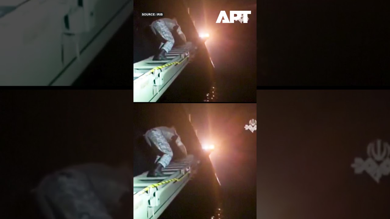 Iranian State Media Releases Dramatic Footage Of Ocean Koi Tanker Seizure In Gulf Of Oman | APT