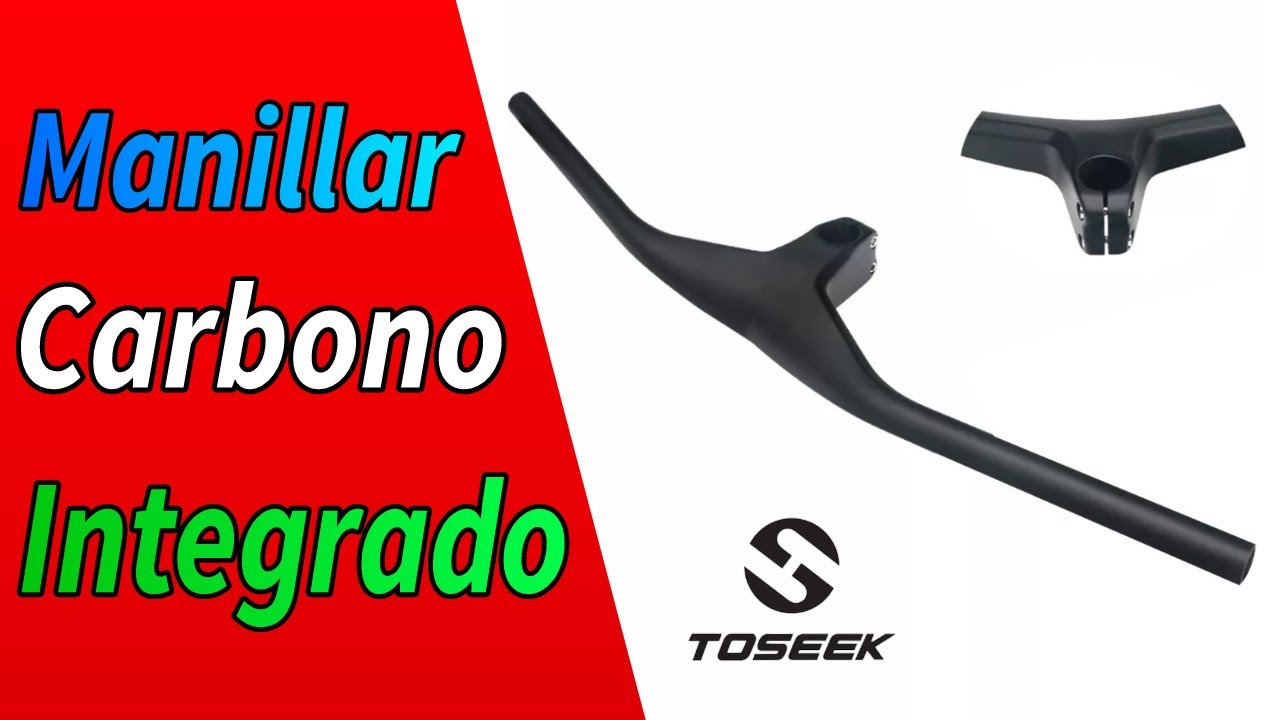 Manubrio Manillar Integrado Toseek Carbono
