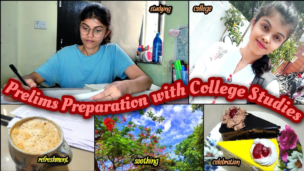 A whole day study routine in life of UPSC Aspirant || UPSC Study Vlog || Managing College with UPSC