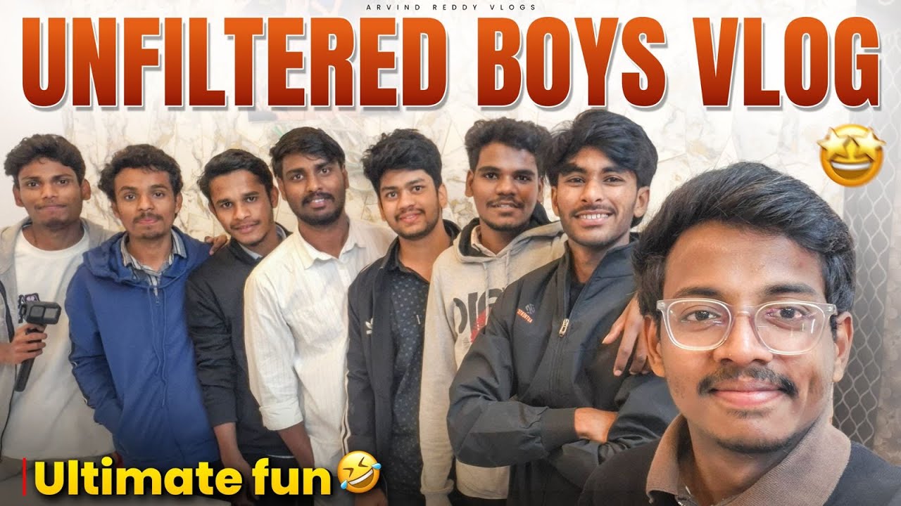 RAW CONTINOUSSS| Having Fun with the Boys 😎 | Full Madness | part - 2  | @arvindreddydevulapally