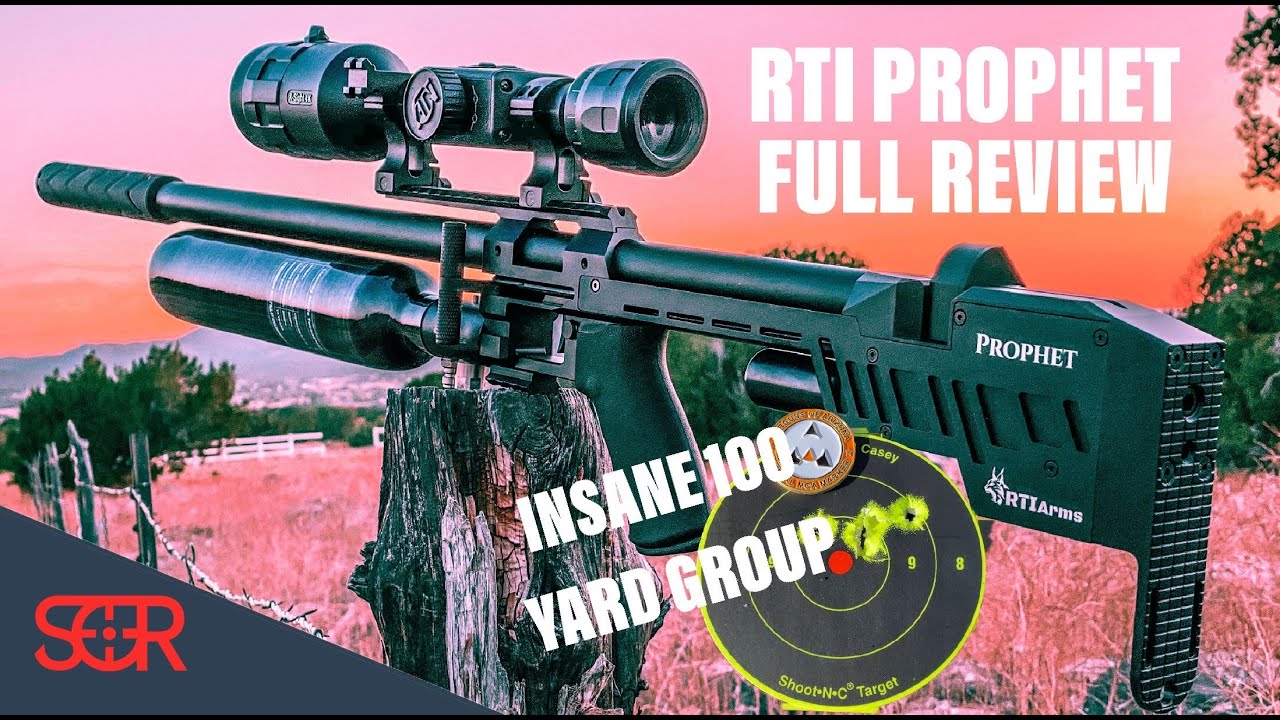 RTI Prophet .22 cal FULL REVIEW - 100 YARDS LIKE WOW! this is an AMAZING Airgun