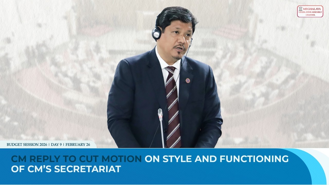 CM Reply to Cut Motion on style and functioning of CM’s Secretariat