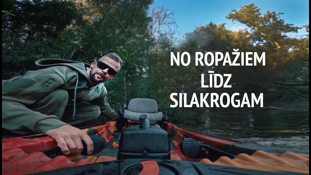 NO ROPAŽIEM LĪDZ SILAKROGAM 22 km (AR KAJAKU)