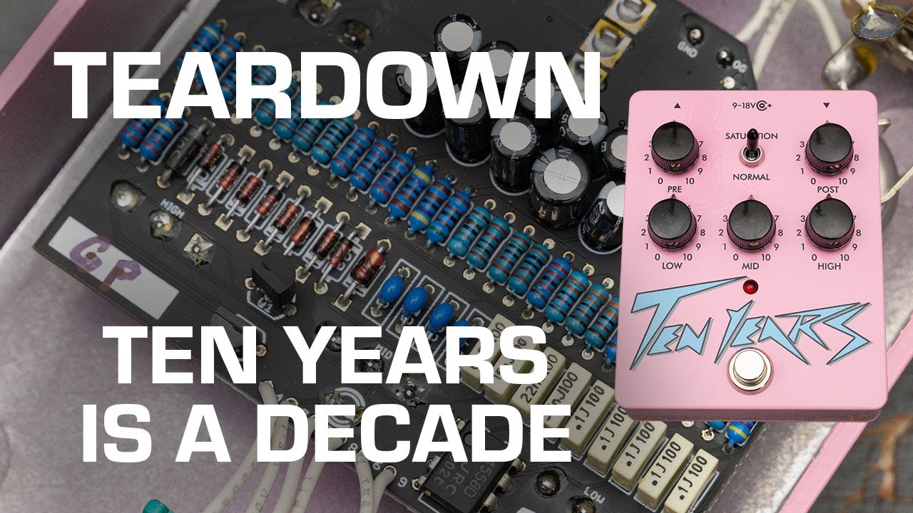 Ten Years is a Decade Teardown! See what's inside!