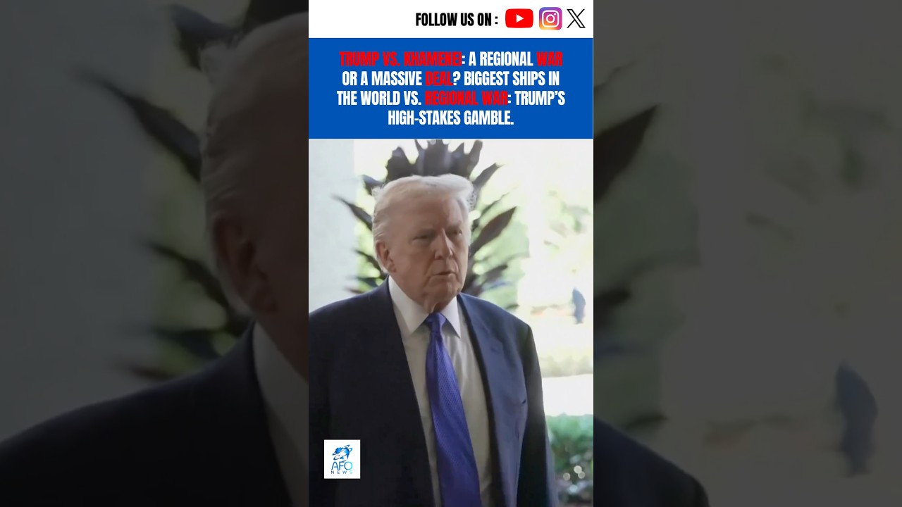 🚨 TRUMP vs. KHAMENEI: War or Deal? 🚨 Iran warns of a regional conflict. 🚢🇺🇸