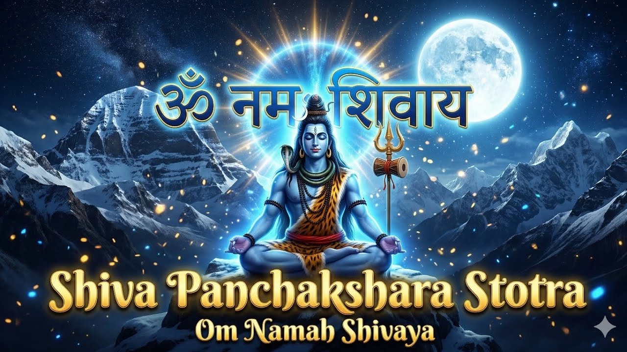 Shiv Panchakshara Stotra | शिव पंचाक्षर स्तोत्र Sanatan Shakti Media 