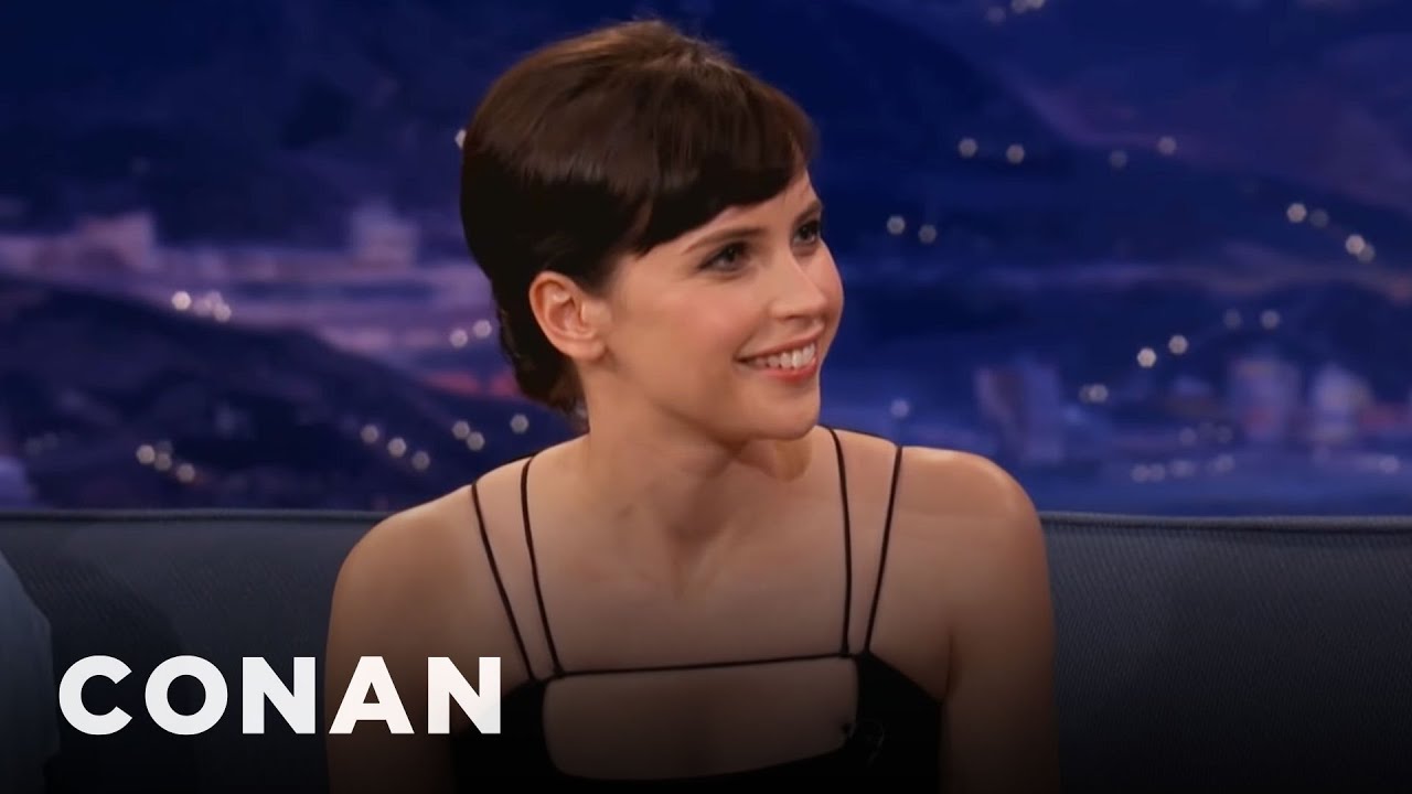 Felicity Jones Teaches Conan 