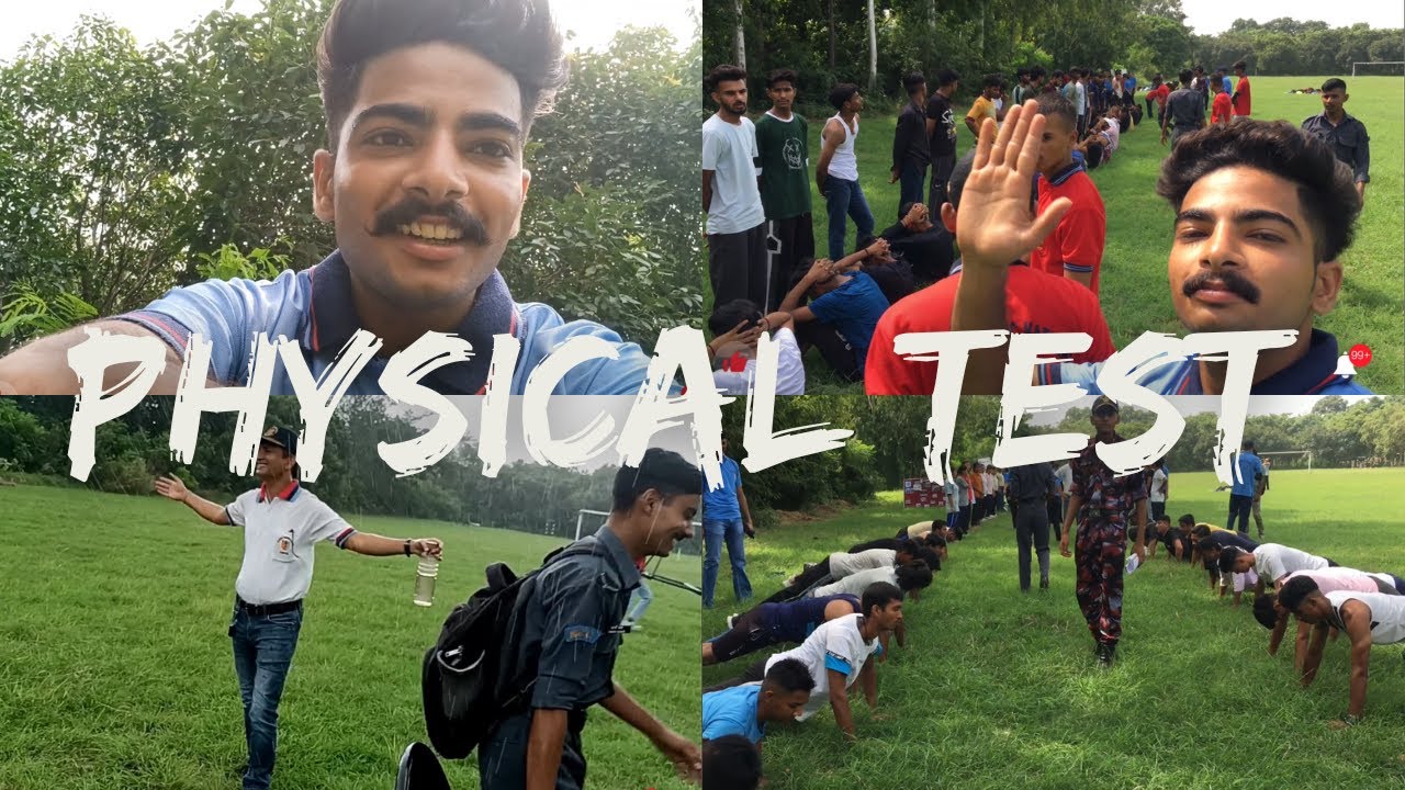 NCC PHYSICAL TEST (Air wing) | Ajj fir barish ayi |