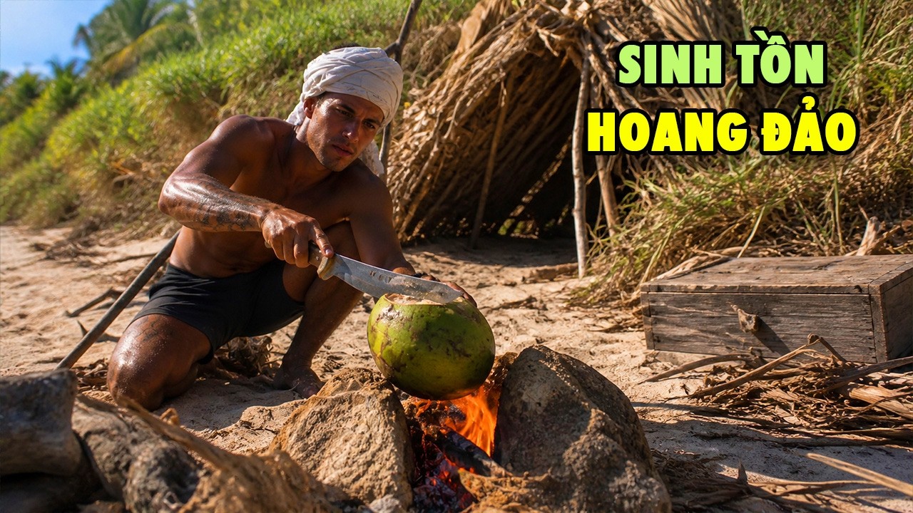 Một Mình Trên Đảo Hoang: Chỉ Có Con Dao Nhỏ Và Đống Rác Trôi Dạt, Bạn Sẽ Sinh Tồn Ra Sao?