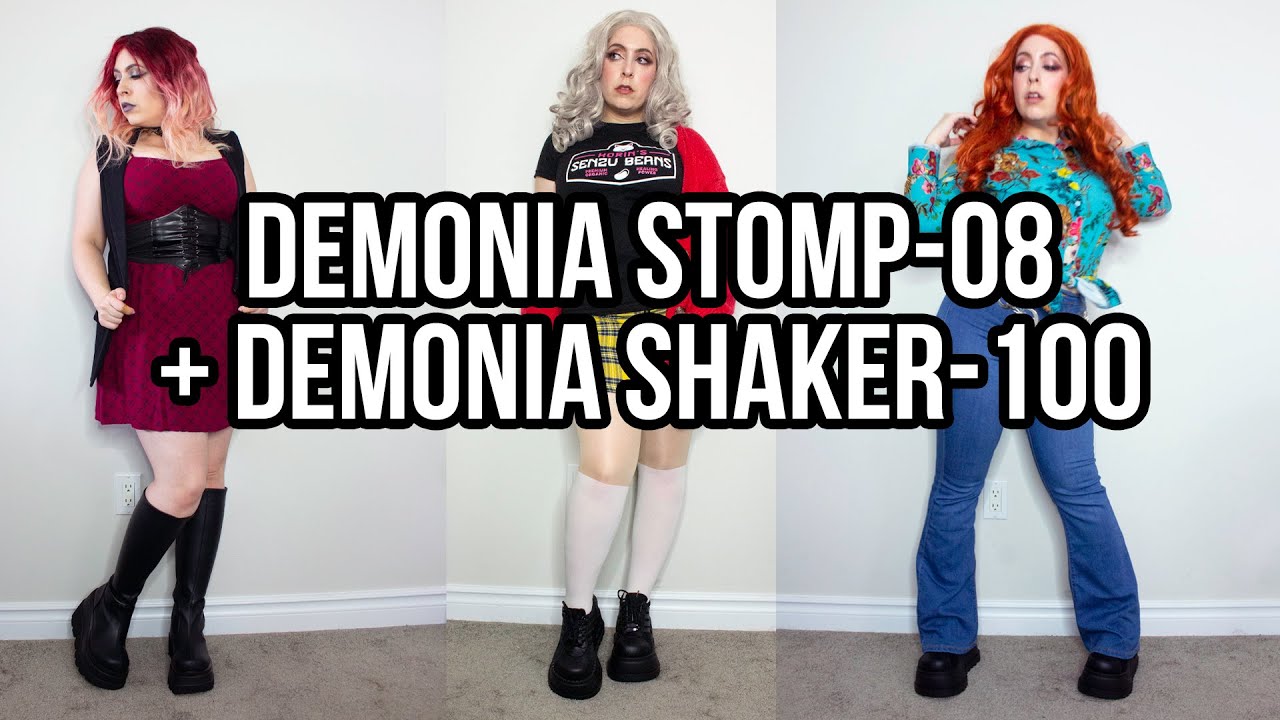 DEMONIA STOMP-08 + SHAKER-100 | Review & Lookbook
