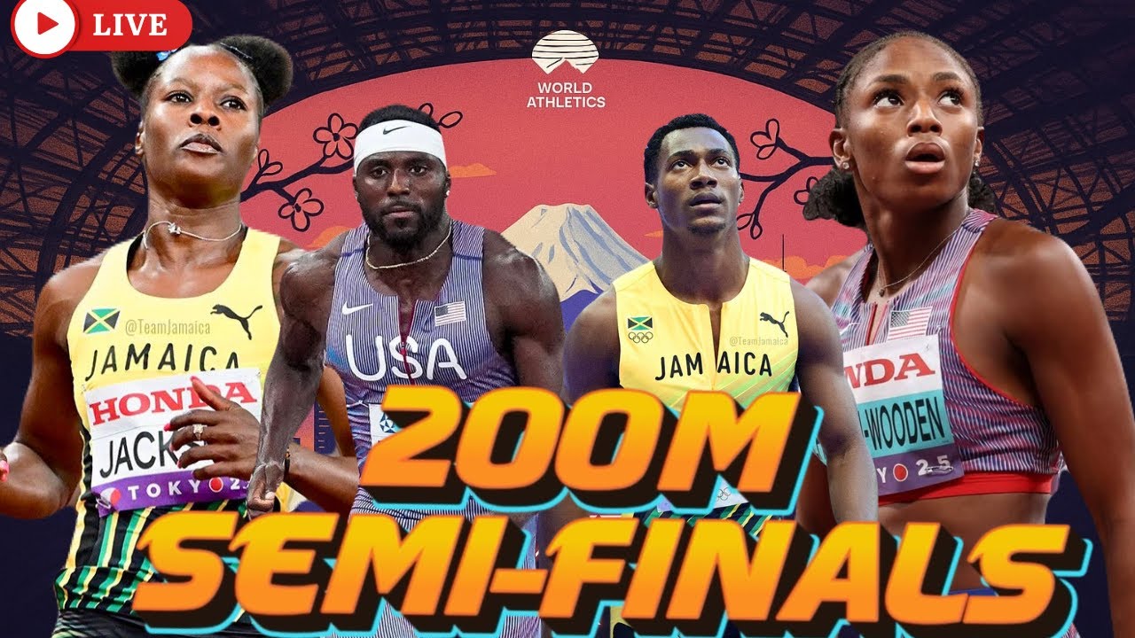 200M SEMI-FINALS LIVE| World Athletics Championships Tokyo 2025