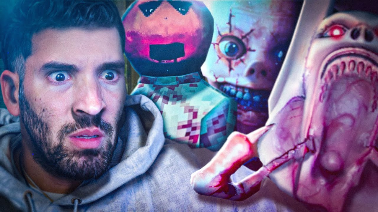 Nah, These Are INSANE! | 3 Random Horror Games