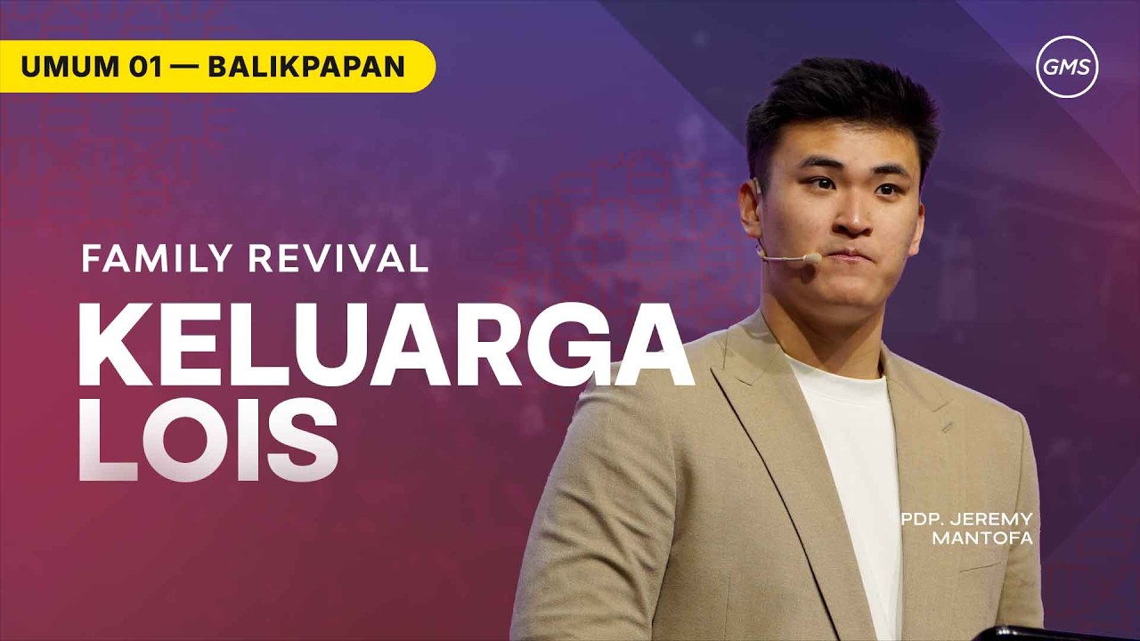 GMS BALIKPAPAN | IBADAH UMUM 1 | 15 FEBRUARI 2026 - PDP. JEREMY MANTOFA