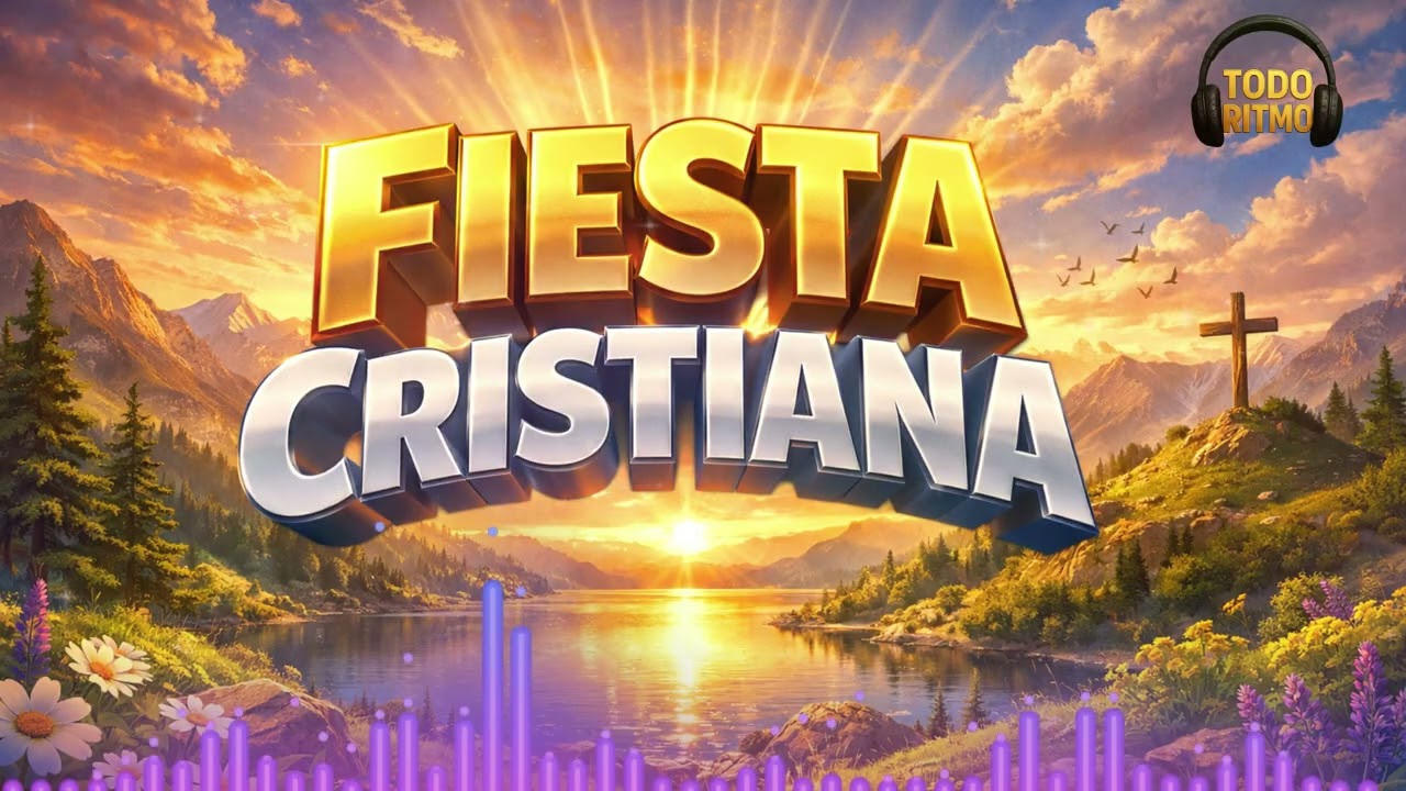 FIESTA CRISTIANA  Que lindo se ve, el pueblo de Dios, cadena de coros.