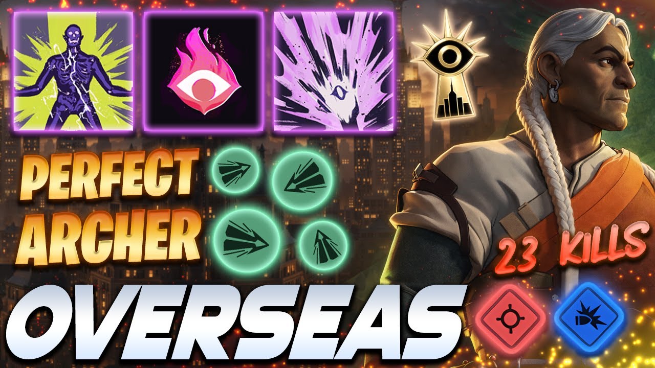 Overseas Grey Talon 23 KILLS PERFECT ARCHER - Deadlock Pro Gameplay & Guides [Watch & Learn]