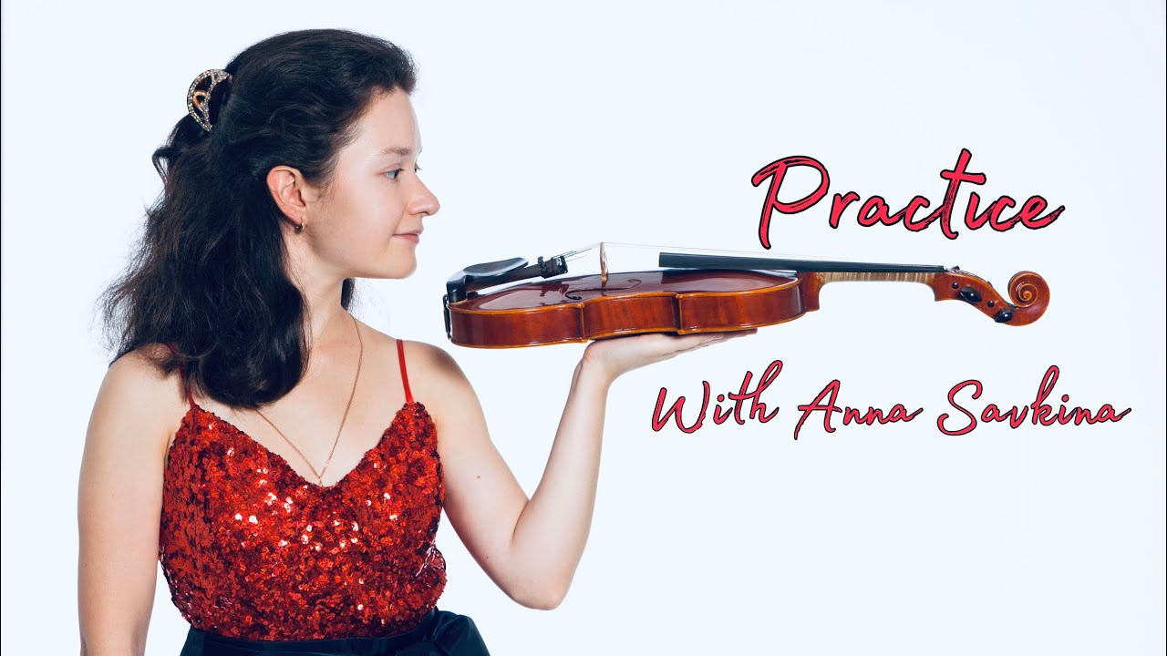 The learning of Tchaikovsky: Violin Concerto | Practice with Anna Savkina