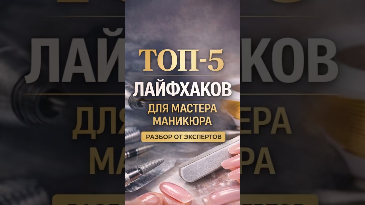 ТОП-5 лайфхаков для мастера маникюра 💅 #nails #lifehacks #nailtutorial #nailart #naildesign #beauty