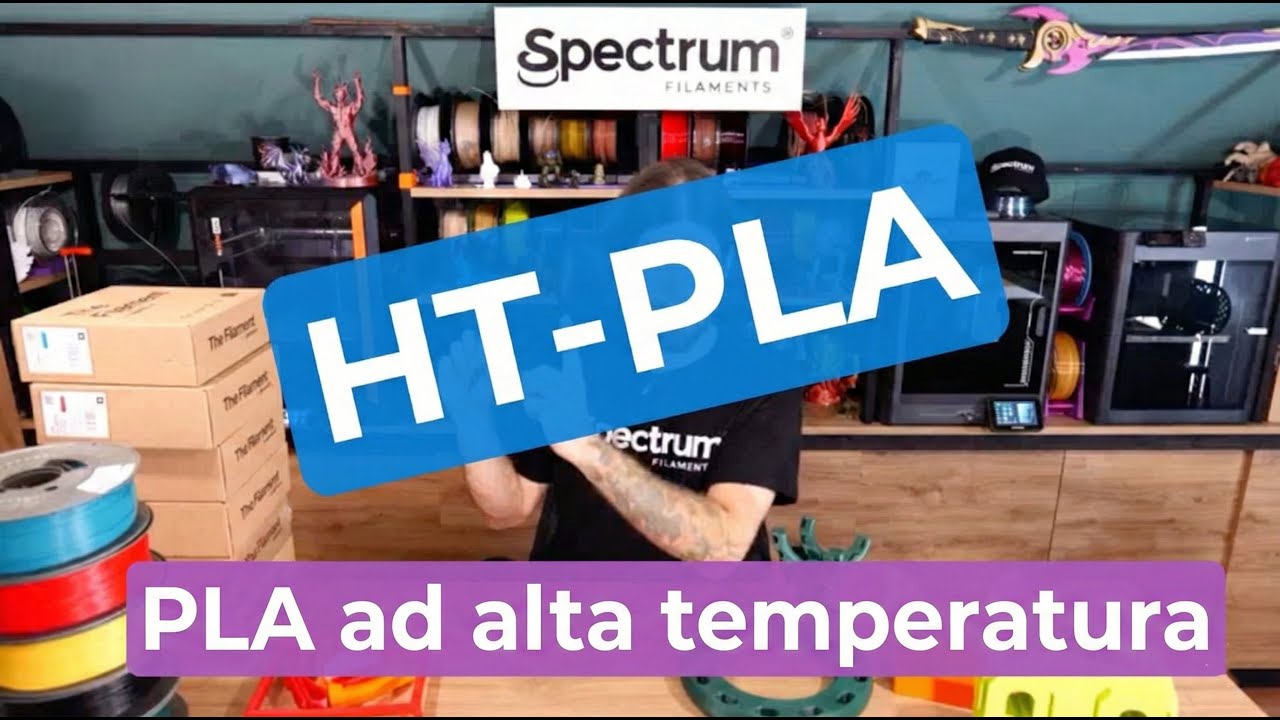 HT-PLA: Resistente a 150 Gradi (Senza Ricottura!) 🔥 La Nuova Generazione di PLA
