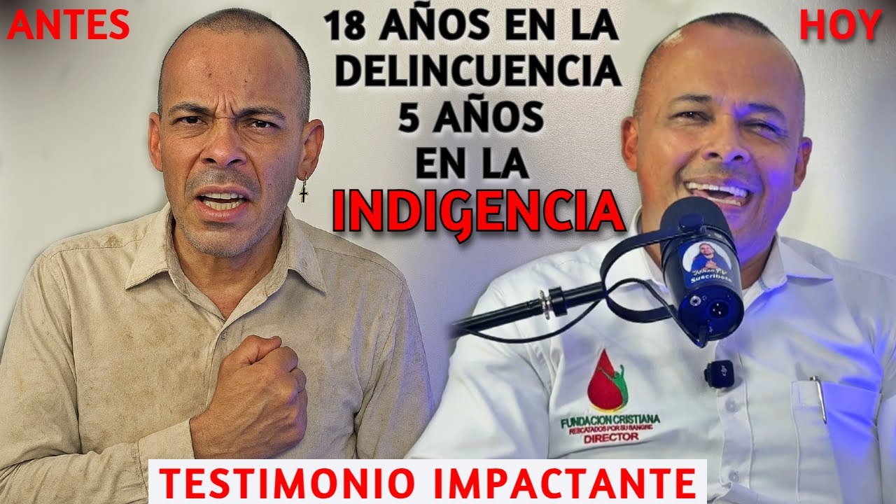 Como pase de la INDIGENCIA a crear la fundación RESCATADOS POR SU SANGRE 🔥 TESTIMONIO Eduard Osorio