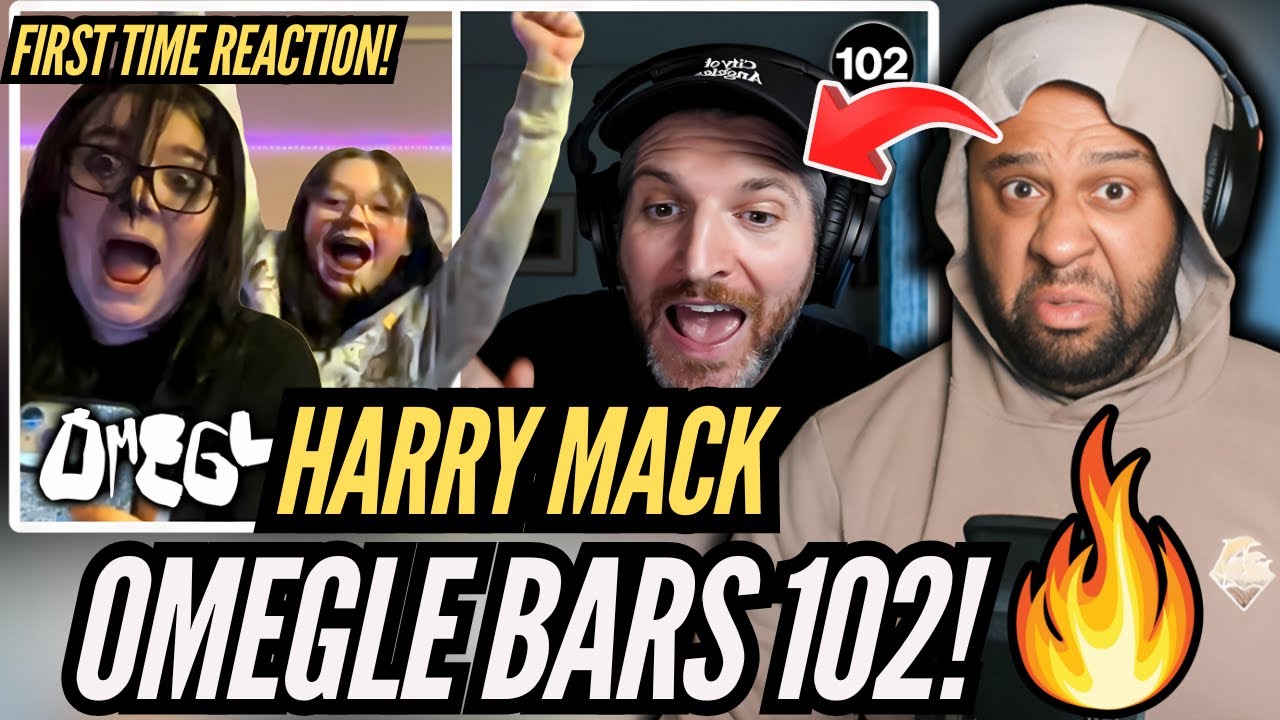 🚀 First Time REACTION! | Harry Mack Omegle Bars 102 | UNREAL FREESTYLES! 🔥