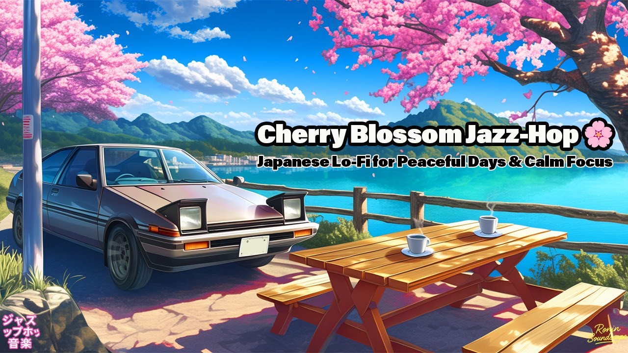 Cherry Blossom Jazz-Hop 🌸 Japanese Lo-Fi for Peaceful Days & Calm Focus