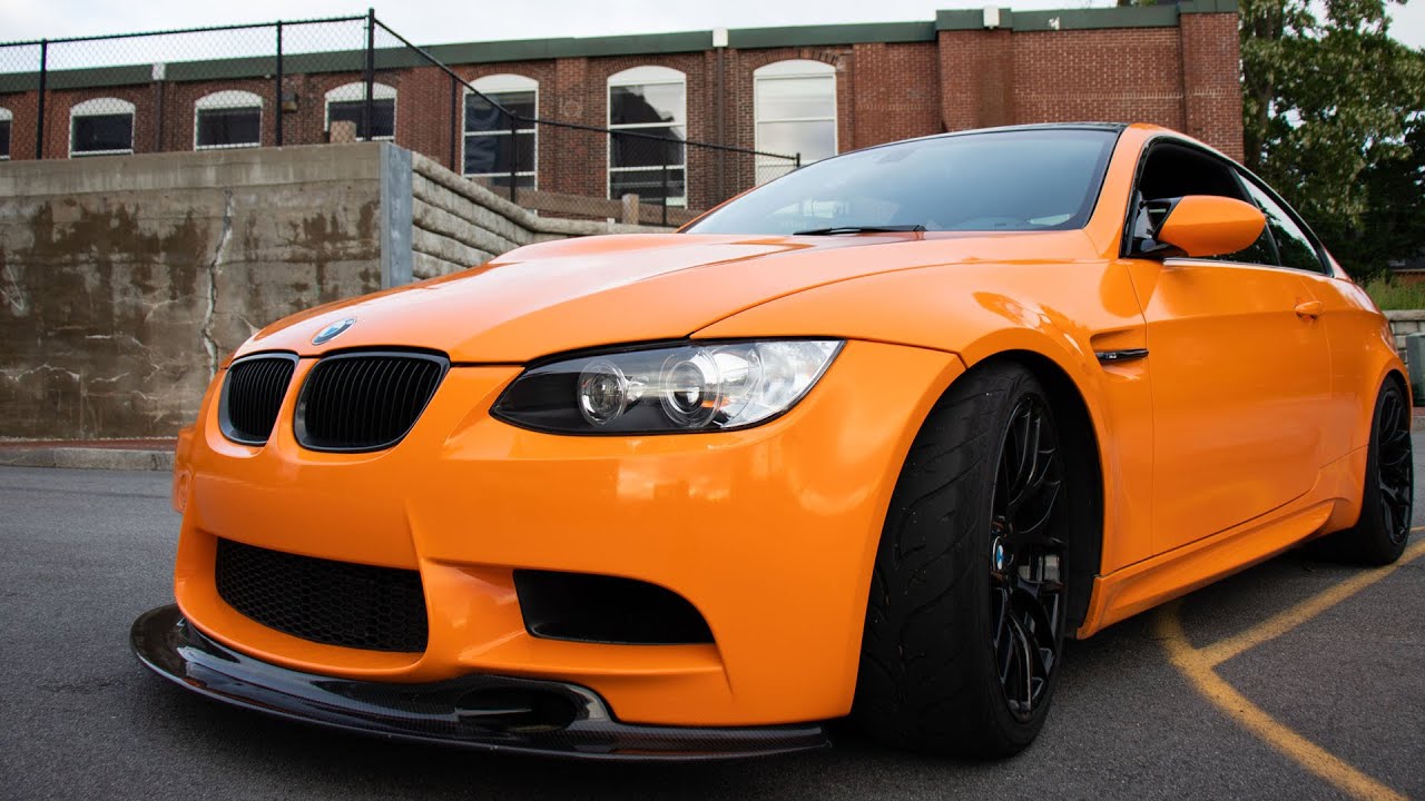BMW E92 M3 With GTHAUS Meisterschaft Exhaust System (ITS REALY LOUD)