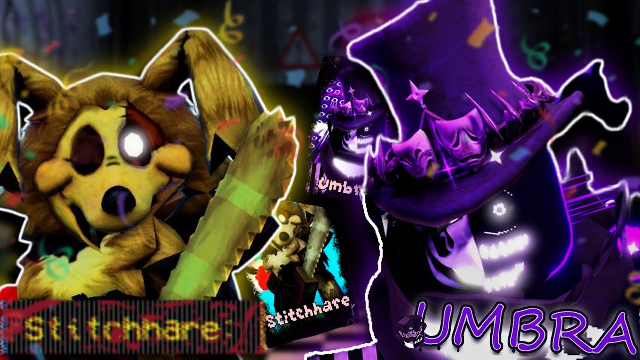 STITCHHARE (Slasher) + UMBRA (Noli) SKINS GAMEPLAY SHOWCASE! FNAF VIBES | Forsaken