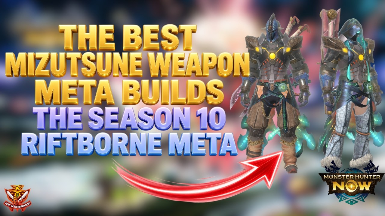 THE BEST MIZUTSUNE WEAPON META BUILDS! SEASON 10 RIFTBORNE META!