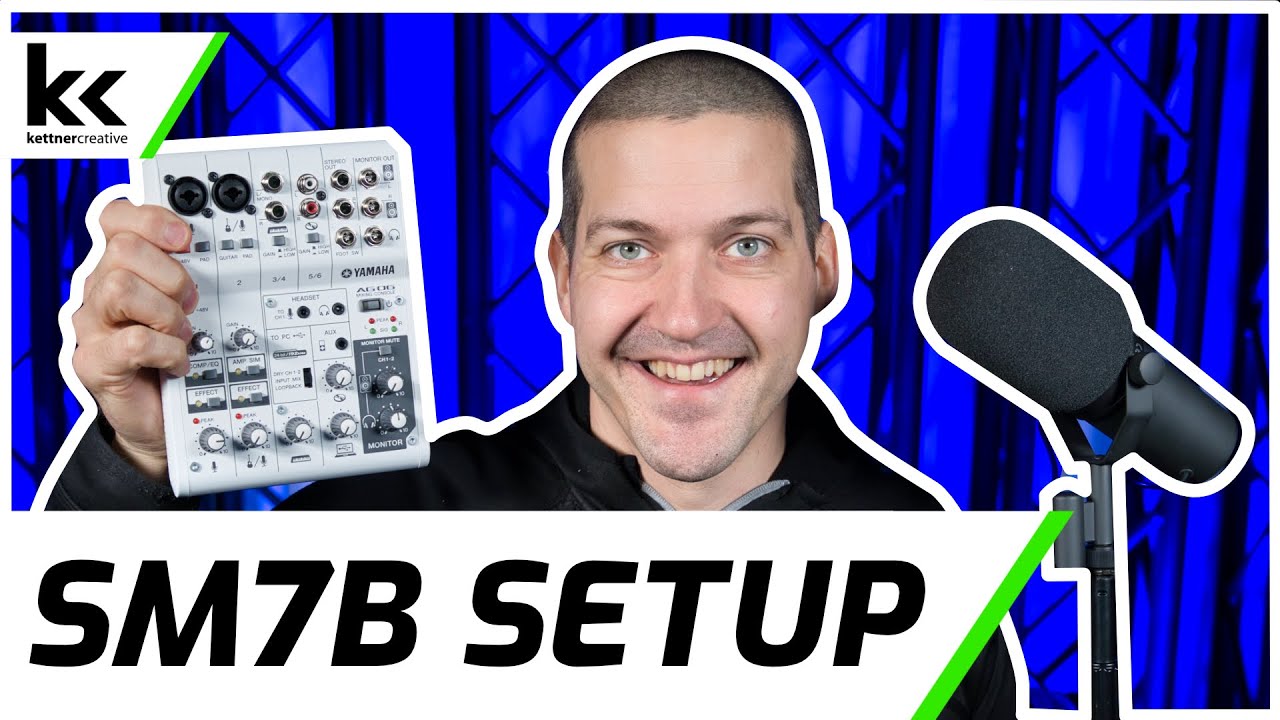 Yamaha AG06 & Shure SM7B | Setup & Demo