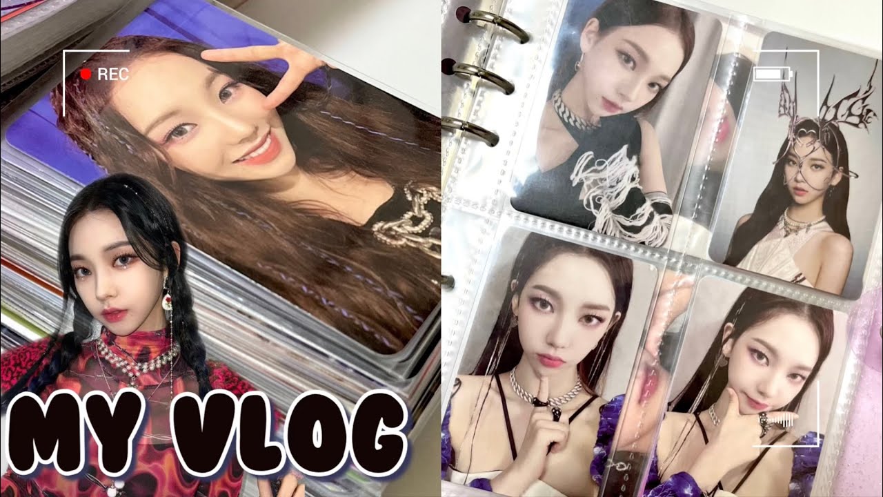 [마이로그] 수십장 포카 이사하기 ( ੭ ･ᴗ･ )੭ 바인더 이벤트 있어요! 어서어서 들어오세요 ! ♥ • 포카이사 • 바인더 정리 • 칼프
