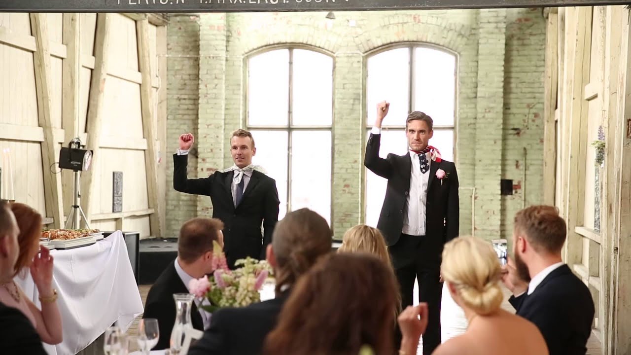 Opening act wedding reception in Sweden 2015