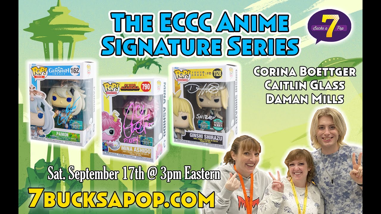 We're bringing our ECCC Signature Series Funko Pops for YOU!