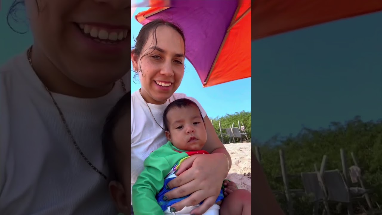 Viaje a la playa 🏖️ con mi familia ❤️en México 🇲🇽 #vacation