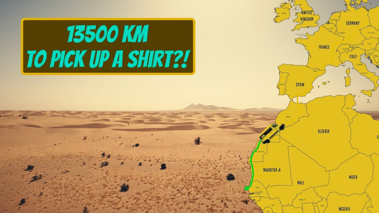 13500 KM To Pick Up A Shirt - Von Feldschlößchen nach Dakar