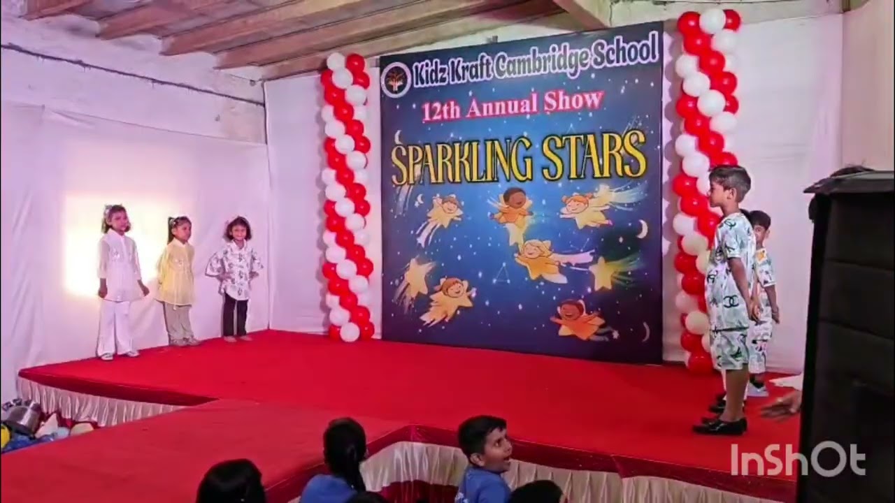  My little princess 💃💃💃💃12th Annual function celebration in school 🍾 💕 ❤️ 💖 ✨️ 