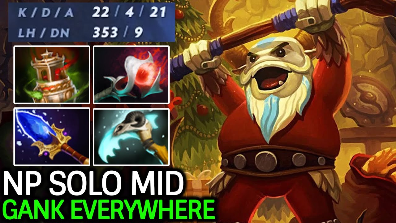 Nature's Prophet Gank Everywhere &ndash; Orchird + Hex Build Dota 2