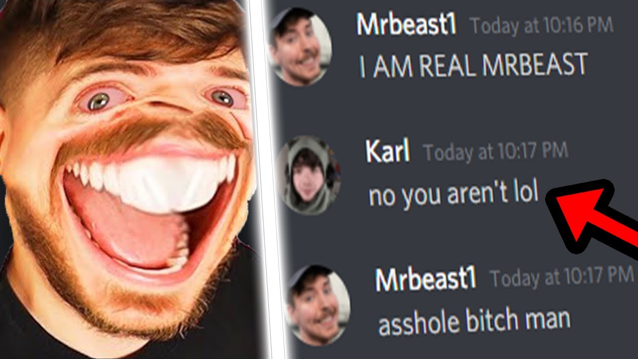 TROLLING A MRBEAST SCAMMER AS KARL ON DISCORD! (Got His IP)